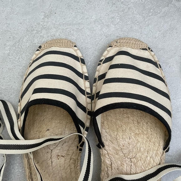 Soludos Striped Ankle Tie Espadrilles - Picture 8 of 9